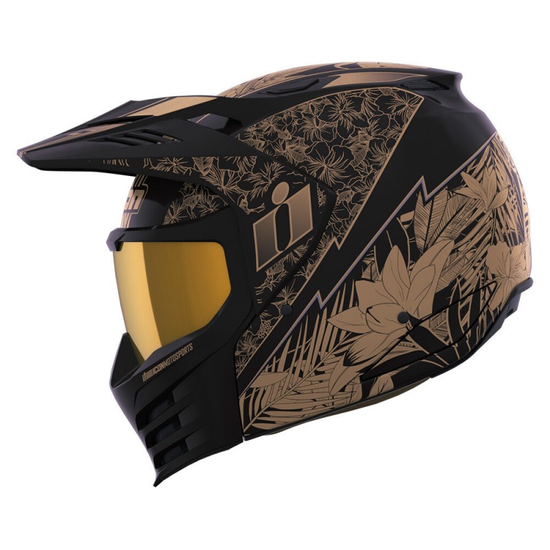 Icon Elsinore Kaonohi Black Helmet